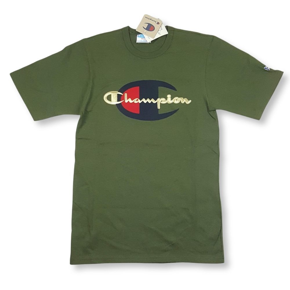 Champion Men's Heritage Logo Tee Shirt